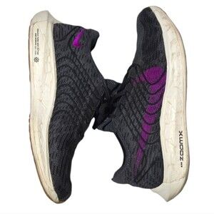 Nike Pegasus Turbo Next Nature Black Purple Running Sneakers Mens 8.5